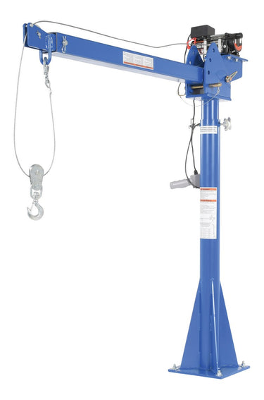 DC POWERED LIFT JIB CRANE 2K 4-7 FT BOOM